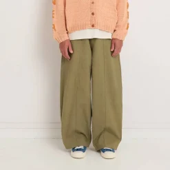 Homme STORY MFG L'esprit Merci|Pantalons-- Pantalon Document - Olive