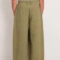 Homme STORY MFG L'esprit Merci|Pantalons-- Pantalon Document - Olive