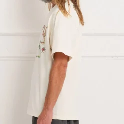 Homme STORY MFG T-shirts-- T-shirt Grateful - Ecru