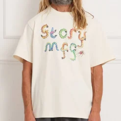 Homme STORY MFG T-shirts-- T-shirt Grateful - Ecru