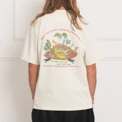 Homme STORY MFG T-shirts-- T-shirt Grateful SS - Ecru