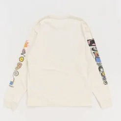 Homme STORY MFG T-shirts-- T-shirt Grateful LS - Ecru