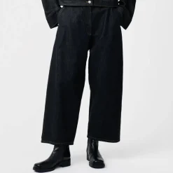 Femme Studio Nicholson Pantalons-- Pantalon en Jean Chalco - Noir