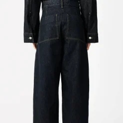 Femme Studio Nicholson Pantalons-- Pantalon en Jean Chalco - Noir