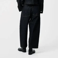 Femme Studio Nicholson Pantalons-- Pantalon en Jean Chalco - Noir