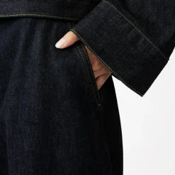 Femme Studio Nicholson Pantalons-- Pantalon en Jean Chalco - Noir