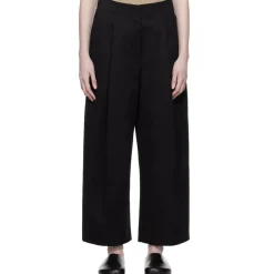 Femme Studio Nicholson L'esprit Merci|Pantalons-- Pantalon Dordoni - Noir