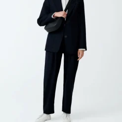 Femme Studio Nicholson L'esprit Merci|Pantalons-- Pantalon Sperro - Marine