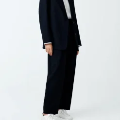 Femme Studio Nicholson L'esprit Merci|Pantalons-- Pantalon Sperro - Marine