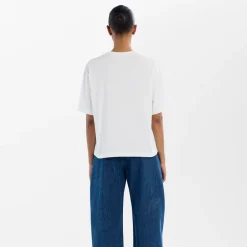 Femme Studio Nicholson L'esprit Merci|T-shirts-- T Shirt Lee - Blanc Optique