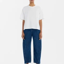 Femme Studio Nicholson T-shirts-- T-Shirt Lee - Blanc