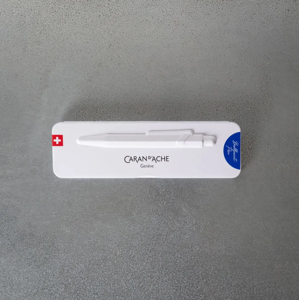 252 CARAN D ACHE Écriture-Stylo bille 849 COLORMAT-X - Bleu - Caran d'Ache