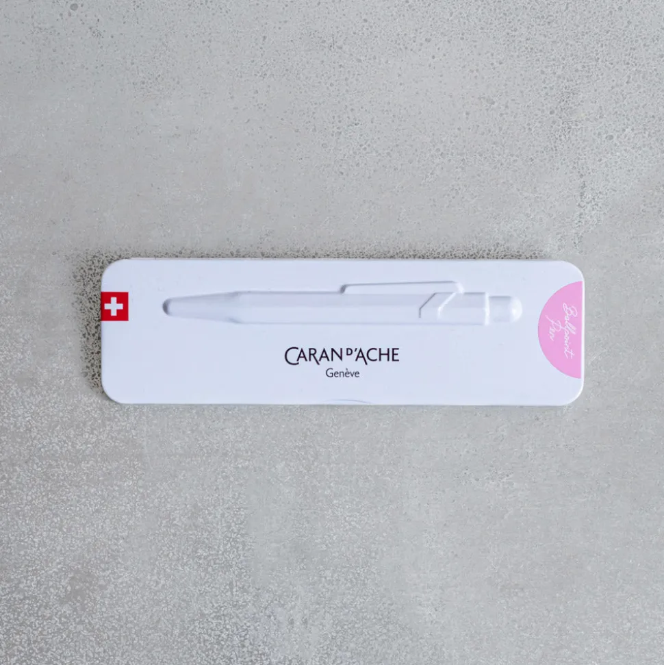 252 CARAN D ACHE Écriture-Stylo bille 849 COLORMAT-X - Rose - Caran d'Ache