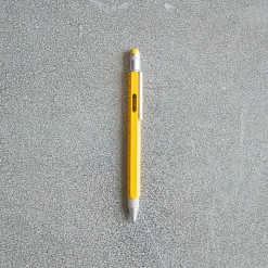1233 TROIKA Écriture|Accessoirisez Votre Intérieur-Stylo bille multitâche - Jaune