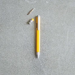 1233 TROIKA Écriture|Accessoirisez Votre Intérieur-Stylo bille multitâche - Jaune