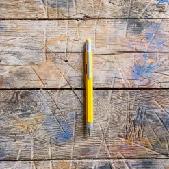 1233 TROIKA Écriture|Accessoirisez Votre Intérieur-Stylo bille multitâche - Jaune