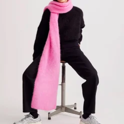 Femme Surprise Foulards & Echarpes-- Écharpe Mohair Donna - Rose