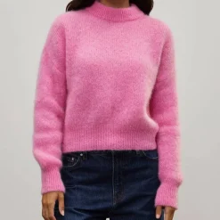 Femme Surprise L'esprit Merci|Mailles-- Pull Mohair Jane - Rose
