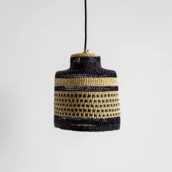 397 GOLDEN EDITIONS Suspensions-Suspension Dots - Naturel, Bleu, Noir