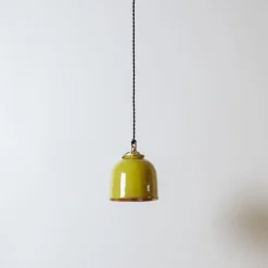 1075 SUSPENTES KEATON Suspensions-Suspension Keaton en céramique - Moutarde