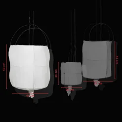 542 MAISON DE VACANCES Suspensions|Maison De Campagne-Suspension Koushi - Blanc