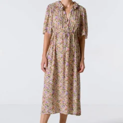 Femme Suzie Winkle Robes-- Robe Dolores Boheme - Violet