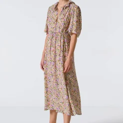 Femme Suzie Winkle Robes-- Robe Dolores Boheme - Violet