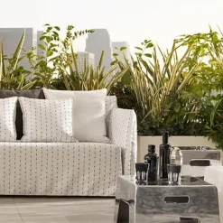 202 GERVASONI Tabourets|L'esprit Merci-Table basse en aluminium - Gervasoni