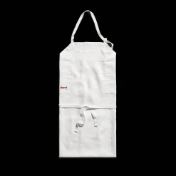 200 LINTEX Tabliers-Tablier en lin lavé - Blanc Optique