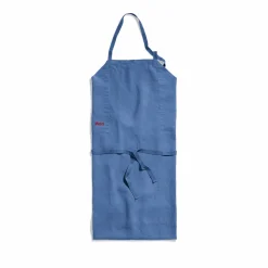 200 LINTEX Tabliers-Tablier en lin lavé - Bleu Paros