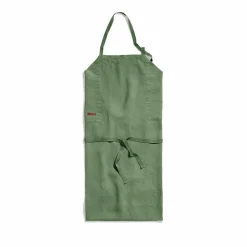 200 LINTEX Tabliers-Tablier en lin lavé - Vert d'Anduze