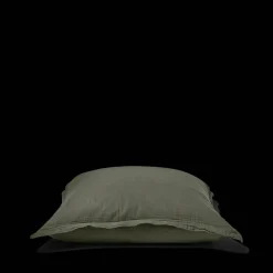 2100 GAZEX Taies D'oreiller-Taie d'oreiller en gaze de coton - Vert Luxembourg