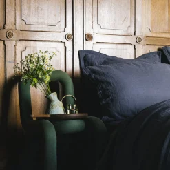 2100 GAZEX Taies D'oreiller-Taie d'oreiller en gaze de coton - Gris Fusain