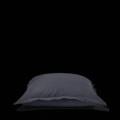 2100 GAZEX Taies D'oreiller-Taie d'oreiller en gaze de coton - Gris Fusain