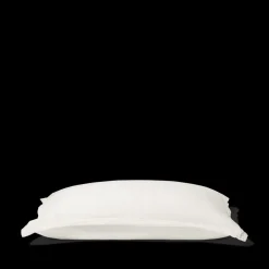 2100 GAZEX Taies D'oreiller-Taie d'oreiller en gaze de coton - Blanc de Meudon