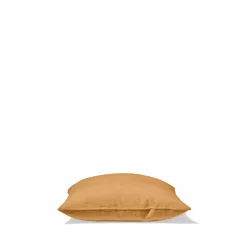 200 LINTEX Taies D'oreiller-Taie d'oreiller en lin lavé - Jaune Asahi