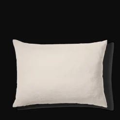 200 LINTEX Taies D'oreiller-Taie d'oreiller en lin lavé -