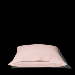 200 LINTEX Taies D'oreiller-Taie d'oreiller en lin lavé - Beige Rosé