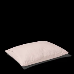 200 LINTEX Taies D'oreiller-Taie d'oreiller en lin lavé - Beige Rosé