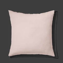 200 LINTEX Taies D'oreiller-Taie d'oreiller en lin lavé - Beige Rosé