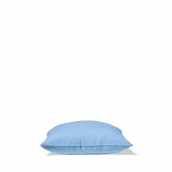 200 LINTEX Taies D'oreiller-Taie d'oreiller en lin lavé - Bleu Tyrrhénien