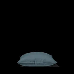 200 LINTEX Taies D'oreiller-Taie d'oreiller en lin lavé - Bleu Pétrole