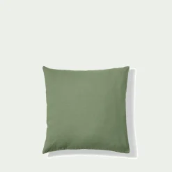 200 LINTEX Taies D'oreiller-Taie d'oreiller en lin lavé - Vert d'Anduze
