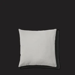 200 LINTEX Taies D'oreiller-Taie d'oreiller en lin lavé - Gris Brume