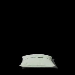 200 LINTEX Taies D'oreiller-Taie d'oreiller en lin lavé - Vert d'Automne