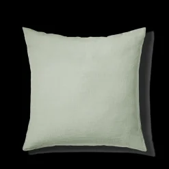 200 LINTEX Taies D'oreiller-Taie d'oreiller en lin lavé - Vert d'Automne