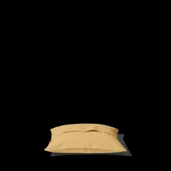 200 LINTEX Taies D'oreiller-Taie d'oreiller en lin lavé - Jaune Midi