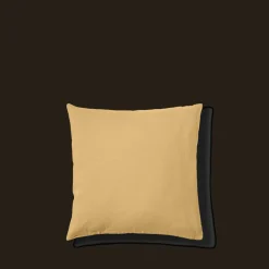 200 LINTEX Taies D'oreiller-Taie d'oreiller en lin lavé - Jaune Midi