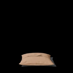 200 LINTEX Taies D'oreiller-Taie d'oreiller en lin lavé - Brun Chamotté