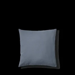 200 LINTEX Taies D'oreiller-Taie d'oreiller en lin lavé - Bleu de Nîmes